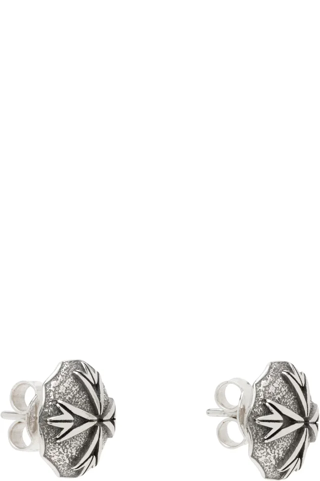 Emanuele Bicocchi Logo Scudo Earrings, photo 2 of 3 from SSENSE