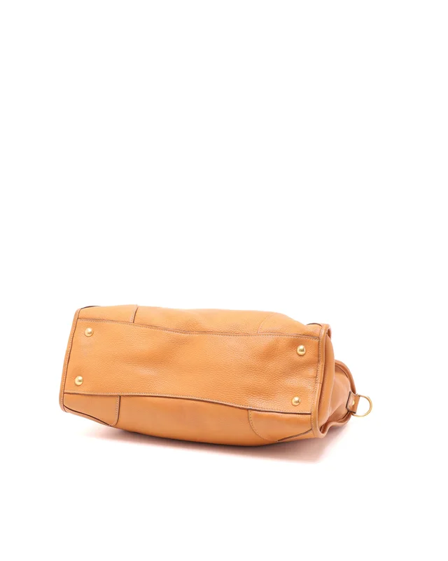 Prada Vitello Daino Zip Tote Bag in Leather from A Retro Tale, photo 4 of 9