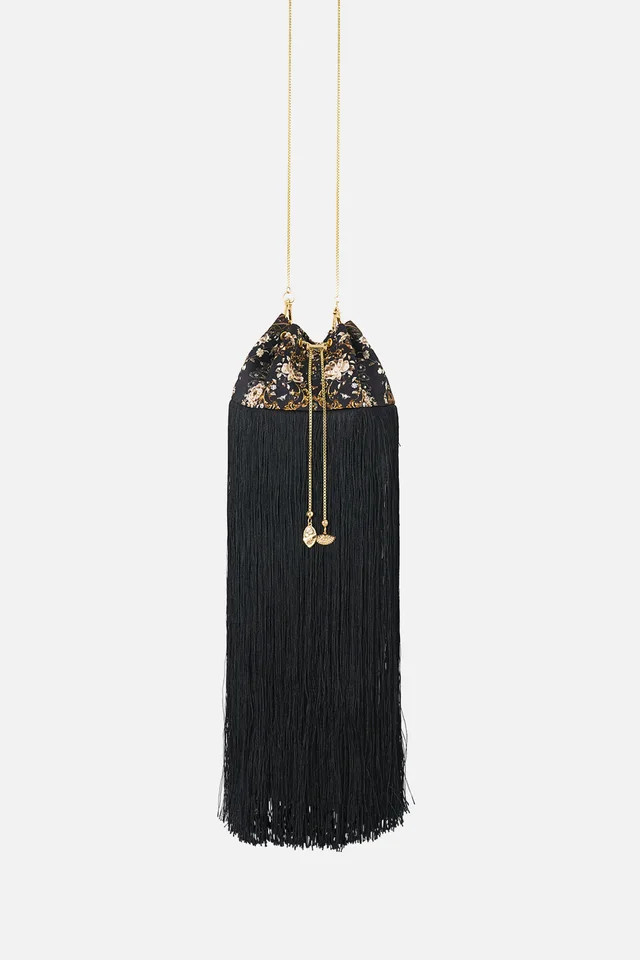 Camilla eBoutique DRAWSTRING POUCH WITH FRINGING FLAMENCO FOLKLORE from CAMILLA, photo 1 of 1