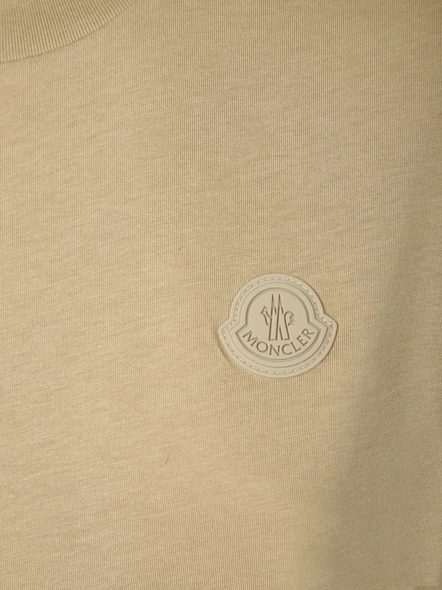 Moncler ruffled logo-patch T-shirt, photo 3 of 7 from SENSER