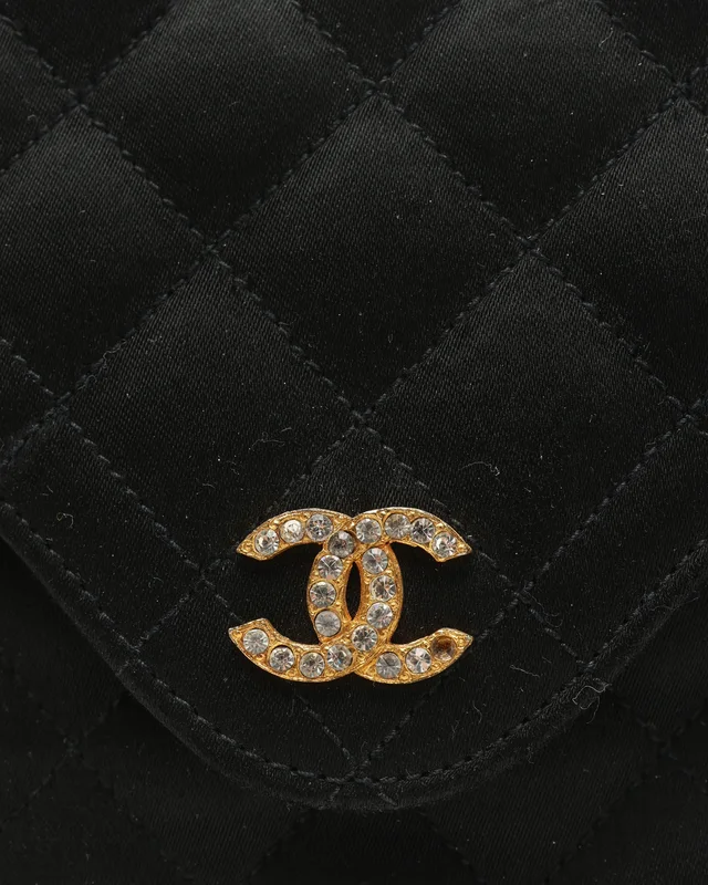 Chanel Classic Small Flap Bag in Satin from A Retro Tale, photo 6 of 12
