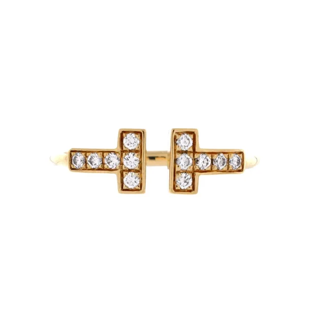 Tiffany & Co. T Wire Ring in yellow|gold from Rebag