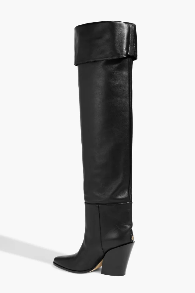 Jimmy Choo Maceo Leather Over-the-Knee Boots, photo 3 of 4 from THE OUTNET