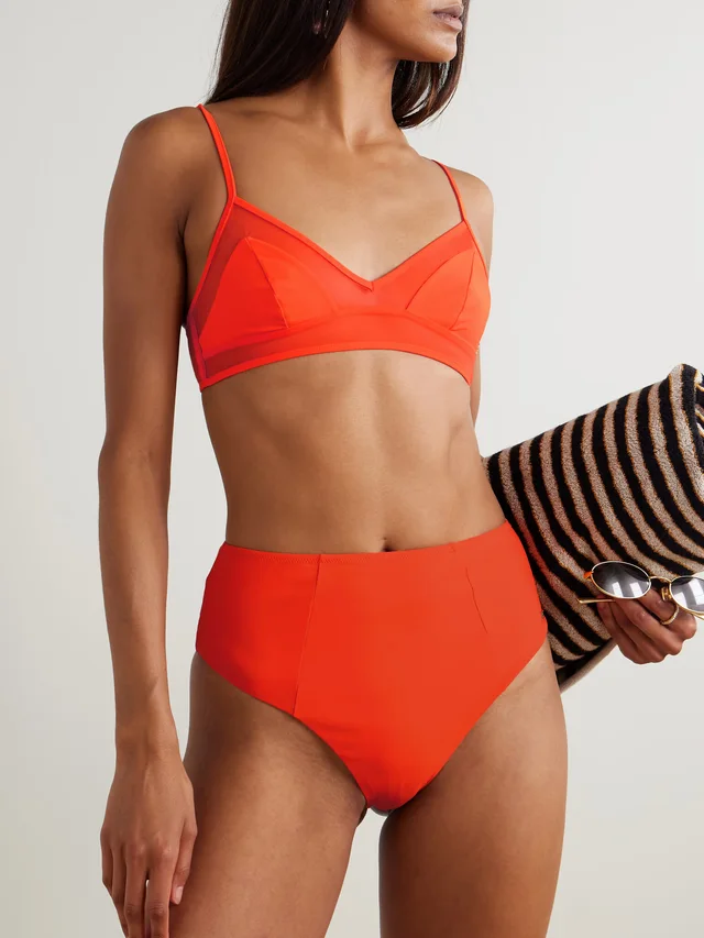 KIKI DE MONTPARNASSE Echauffe bikini briefs in Orange, photo 2 of 2 from NET-A-PORTER (Canada)