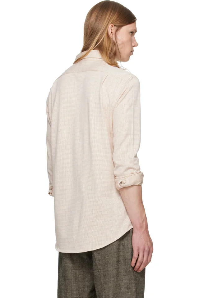 Polo Ralph Lauren Beige Jersey Knit Long Sleeve Sport Shirt, photo 3 of 5 from SSENSE