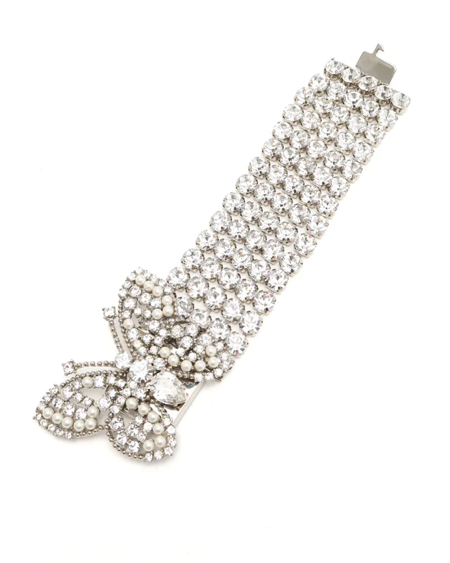 Miu Miu Rhinestone Butterfly Bracelet from A Retro Tale, photo 4 of 5