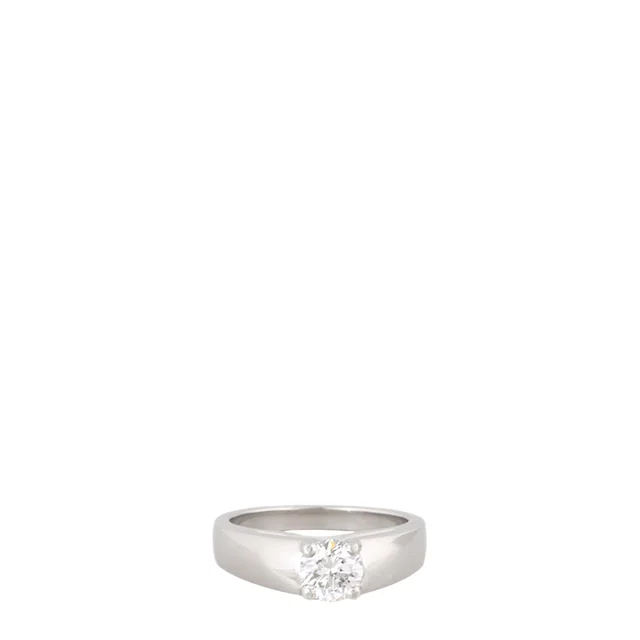 Bvlgari Marry Me Diamond Platinum Ring from Luxe.It.Fwd