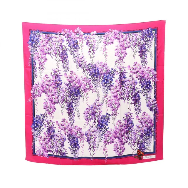 Dolce & Gabbana Scarf Floral Silk in Silk from The Reluxe