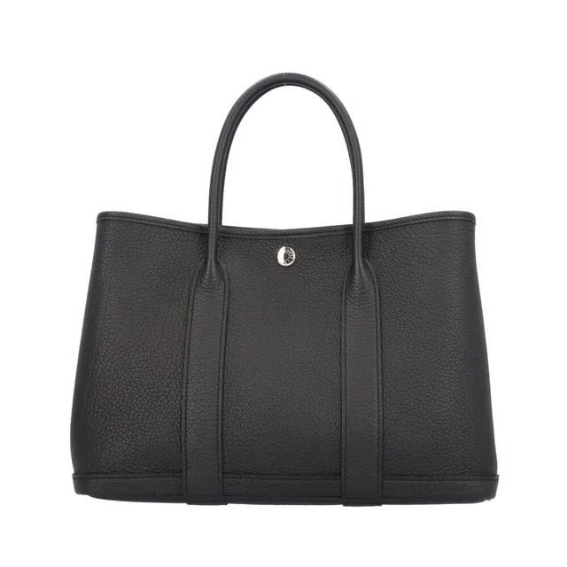 Hermès Garden Party TPM Tote Bag Negonda Black in Black from The Reluxe