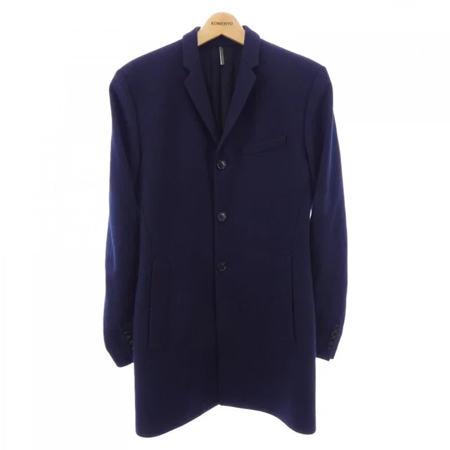 Dior Homme Coat Navy 46 in Navy from The Reluxe