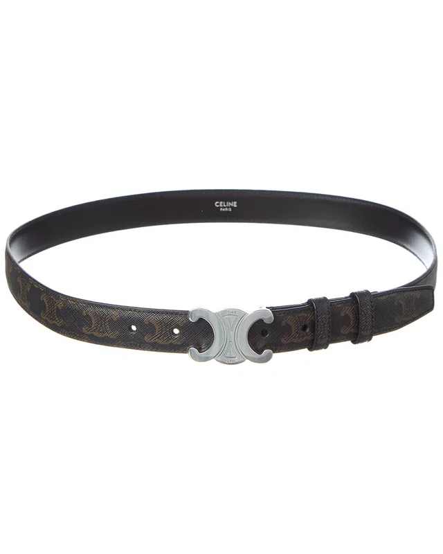 CELINE Triomphe Medium Canvas Belt, image 1 of 1 from Rue La La