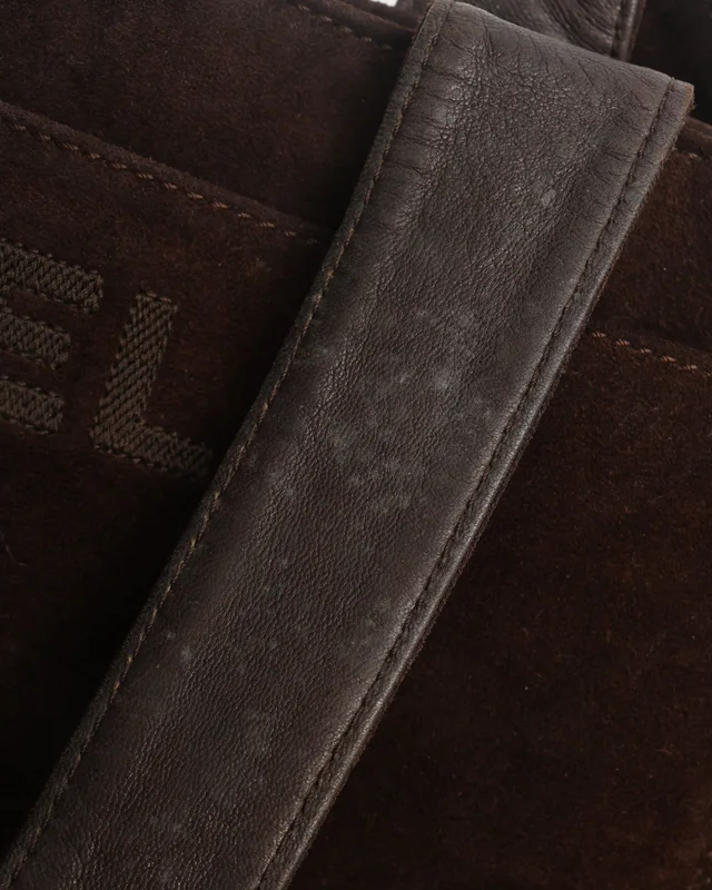 Chanel CC Suede Tote Bag in Suede from A Retro Tale, photo 8 of 11