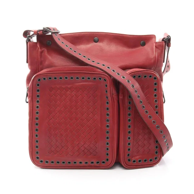 Bottega Veneta Intrecciato Leather Shoulder Bag in Woven leather from LuxUness