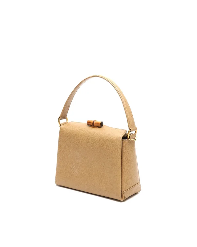 Gucci Vintage Bamboo Handbag in Caviar leather from A Retro Tale, photo 3 of 9