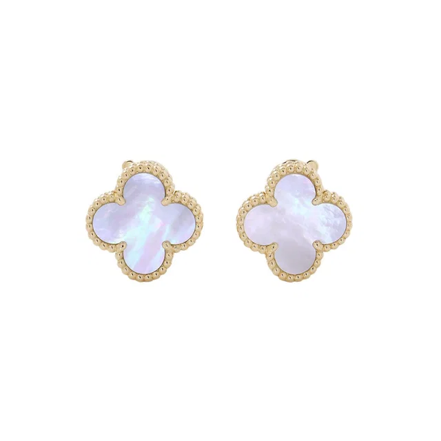 Van Cleef & Arpels Vintage Alhambra EarringVCARA44100 18K Yellow Gold in Yellow from GALLERY RARE