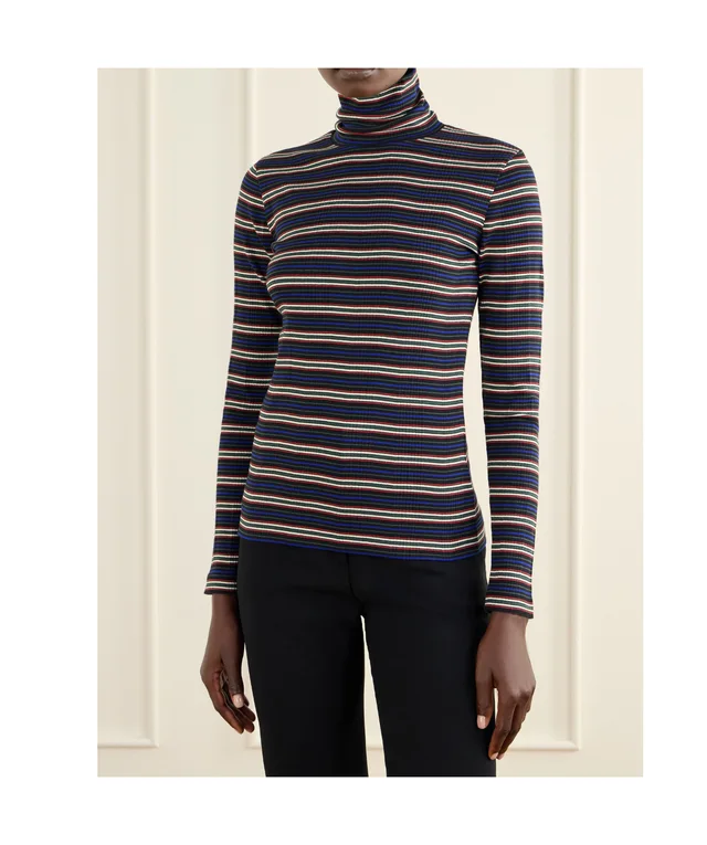 Dries Van Noten Long-sleeve high-neck knit top, photo 3 of 5 from SENSER