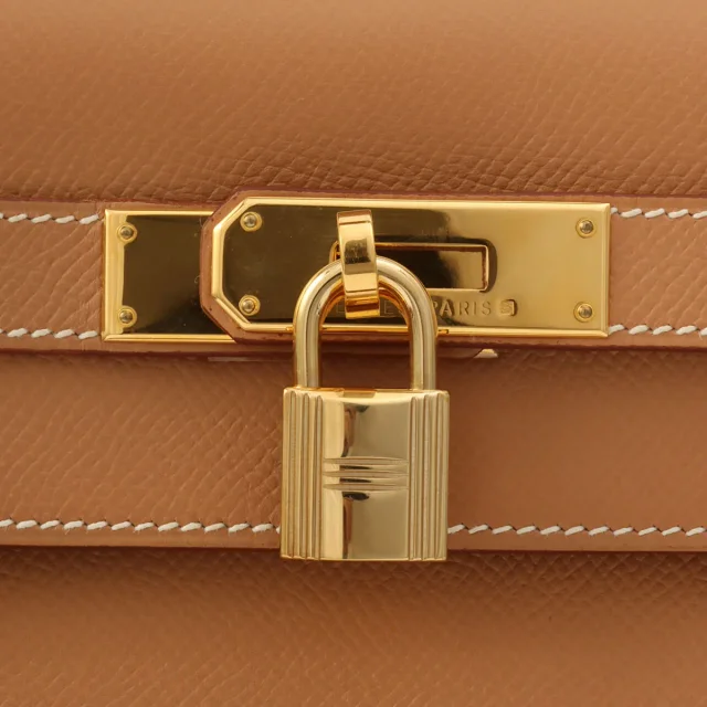 Hermès 2000年製 ケリー32 ナチュラル from VINTAGE QOO TOKYO, photo 6 of 16