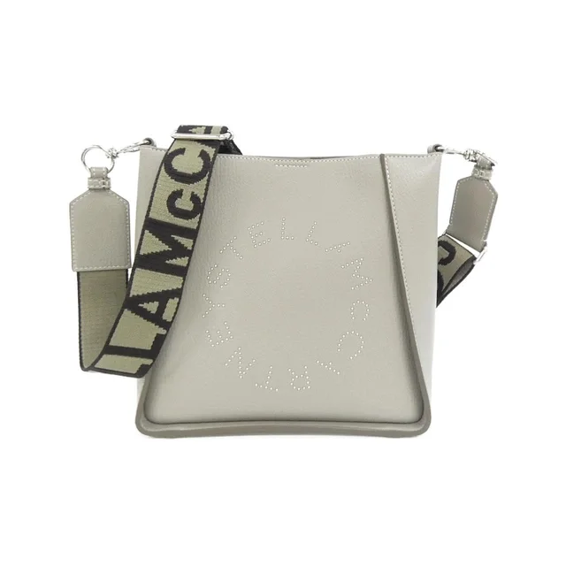 Stella McCartney Logo Shoulder Bag 700073 WP0234 Shoulder Bag in 2800/MOSS/SILVER metal fittings Vegan Alter Mat from KOMEHYO
