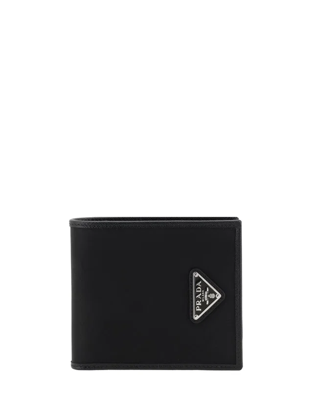 Prada Re-Nylon Wallet — Black in Black Nylon from HEWI