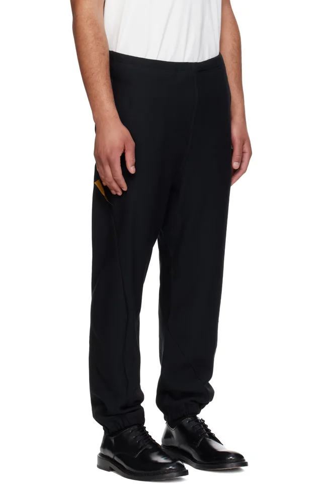 UNDERCOVER Black Champion Edition UC1F4501 Sweatpants, photo 2 of 4 from SSENSE