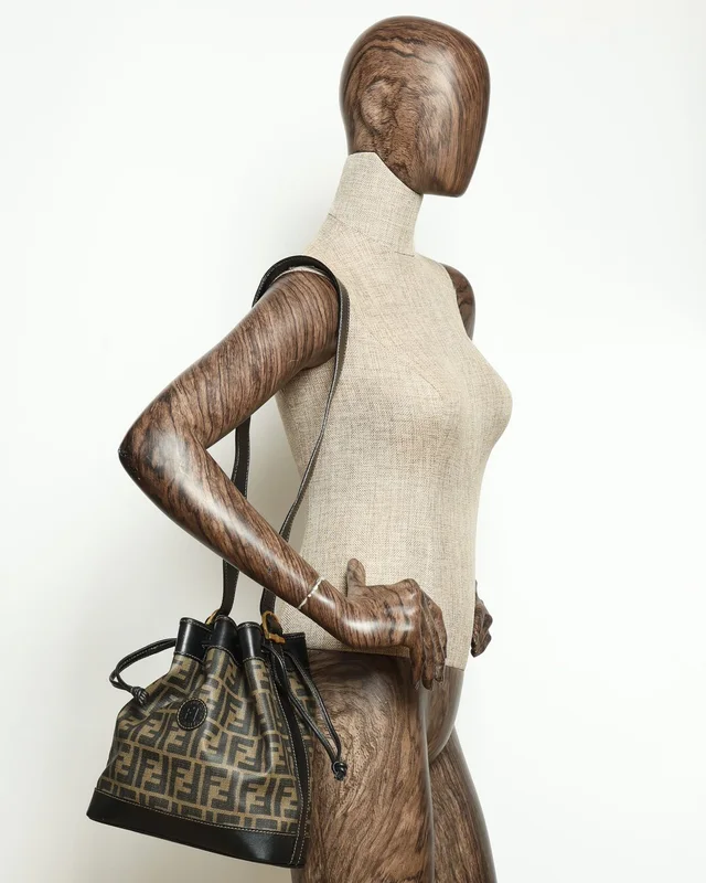 Fendi Zucca Shoulder Bag in Coated canvas from A Retro Tale, photo 11 of 11