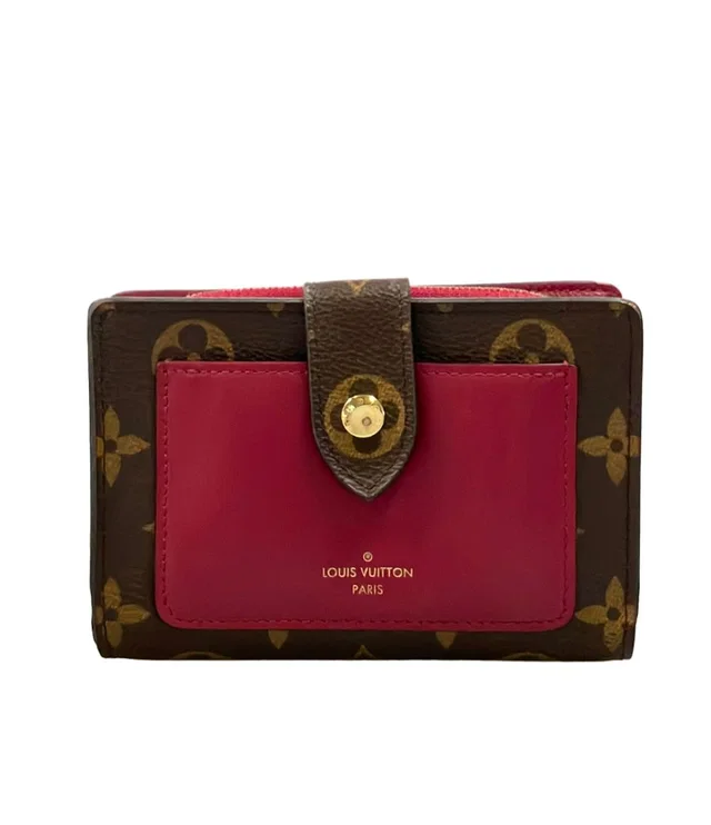 Louis Vuitton Bifold Wallet Portefeuille Juliette Monogram in Leather from The Reluxe