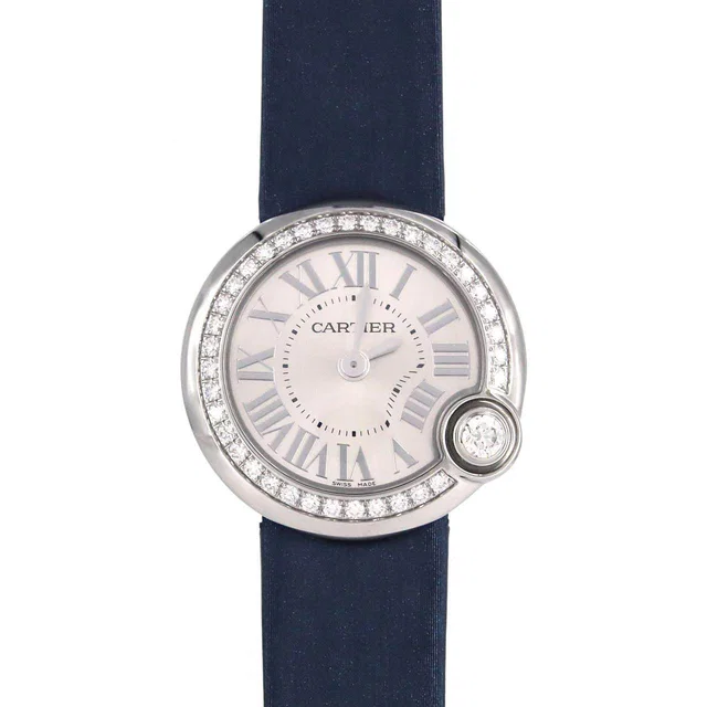 Cartier Ballon Blanc Stainless Steel Quartz in White from LuxUness