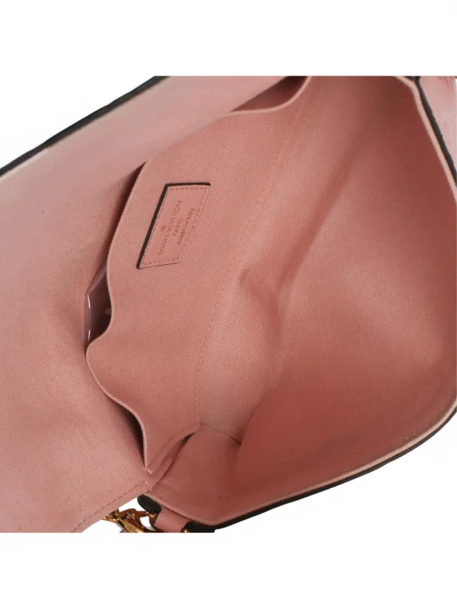 Louis Vuitton Rose Poudre Monogram Empreinte Felicie Pochette in Pink Leather from Season 2 Consign, photo 9 of 9