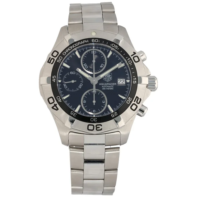 TAG Heuer Aquaracer CAF2110 41mm Stainless Steel Watch from H&T