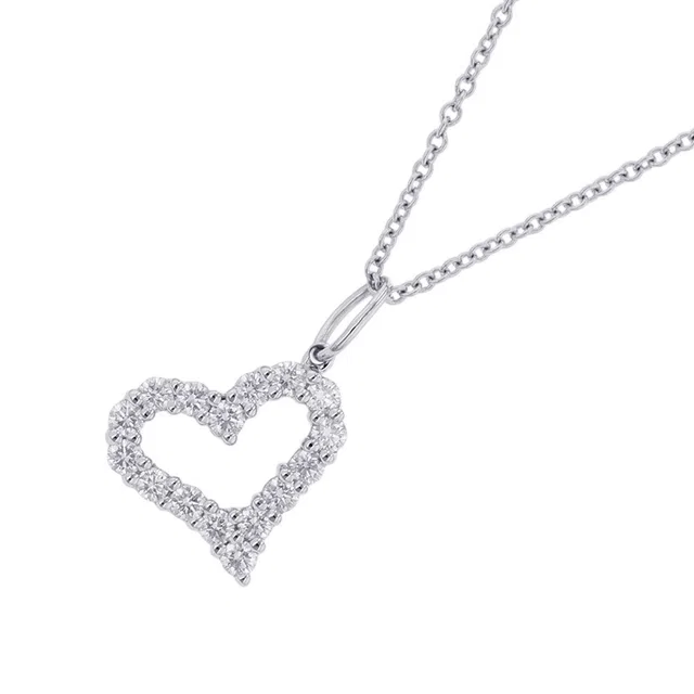 Tiffany & Co. Sentimental Heart Necklace Pt950 from GALLERY RARE