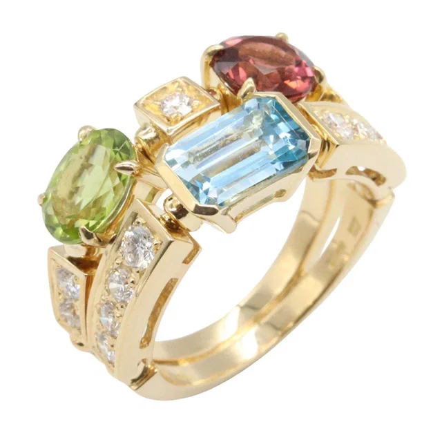 Bvlgari Allegra Precious Au750 Ring Size 10.5 from LuxUness
