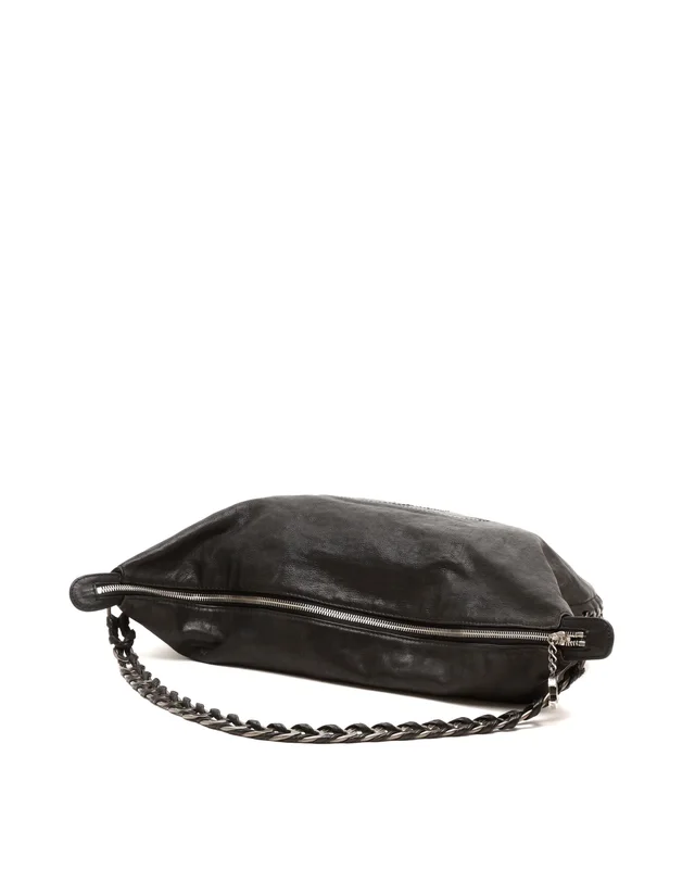 Chanel Large Modern Chain Hobo Bag in Leather from A Retro Tale, photo 4 of 9