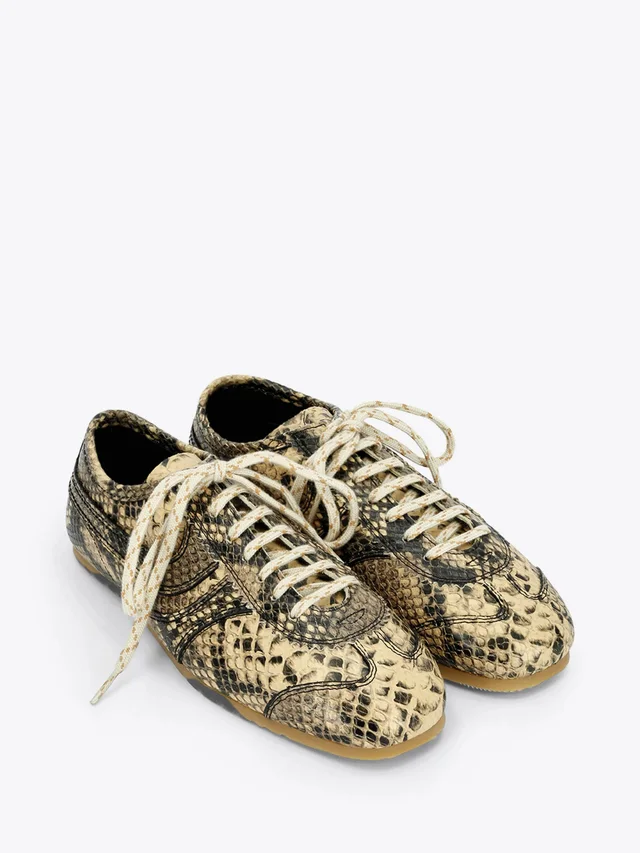 Dries Van Noten leather sneakers, photo 2 of 4 from SENSER