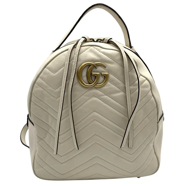 Gucci GG Marmont backpacks in Leather from The Brand Collector