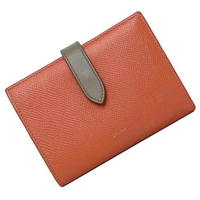 Celine Large Strap Wallet in Leather from The Brand Collector, photo 1 of 1