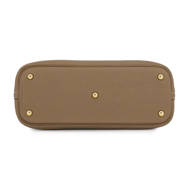 Hermès Bolide Etoupe Taurillon Clemence Size 31 in Taupe Clemence leather from GALLERY RARE, photo 3 of 15