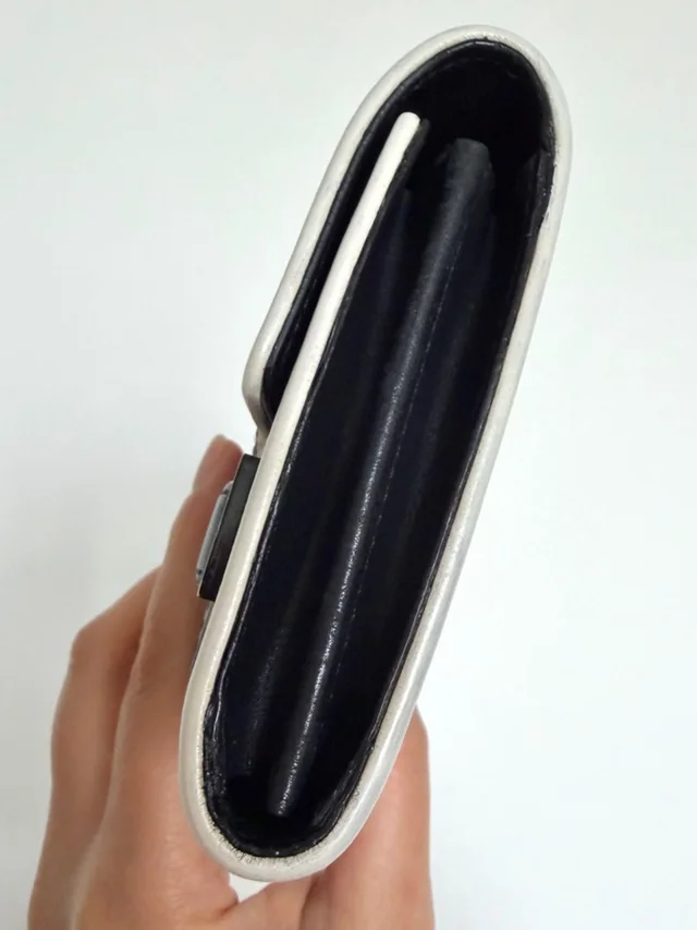 Delvaux Madame Black Leather Card Holder Wallet in black Leather from Poshmark, photo 3 of 11