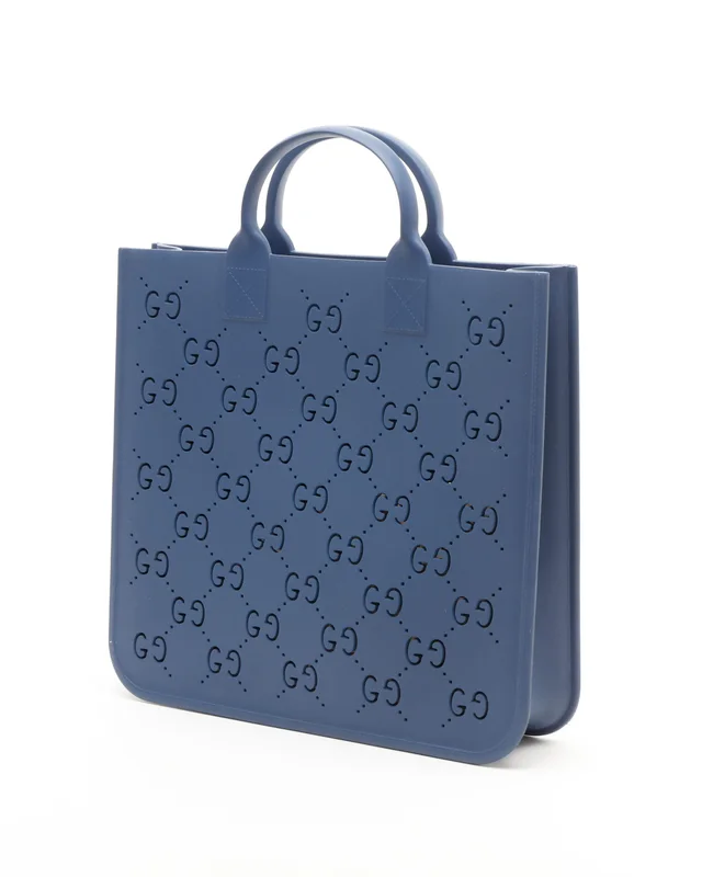 Gucci GG Cut-Out Rubber Tote Bag from A Retro Tale, photo 3 of 7