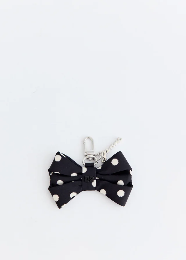 Ganni Bow Charm in Black from Incu, photo 1 of 1