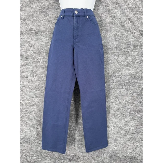 Escada Linda Jeans Womens 30 Blue Ocean Mid Rise Straight Stretch Denim Pants in blue Denim from Poshmark