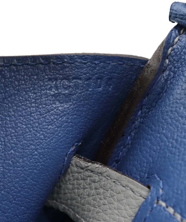 Hermès B35 Gris Mouette in Grey from Luxury Promise, photo 12 of 12