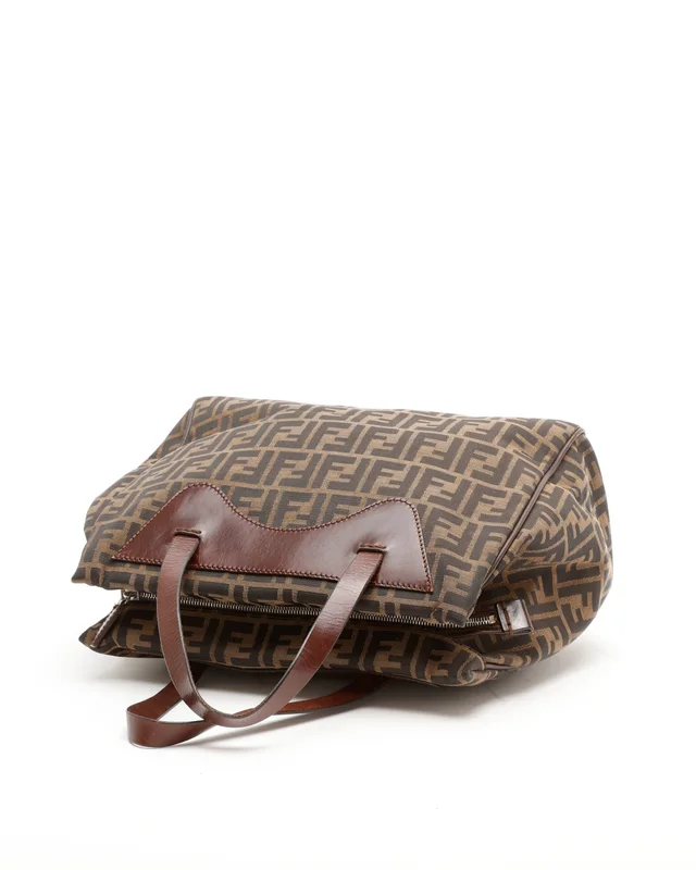 Fendi Zucca Tote Bag in Canvas from A Retro Tale, photo 5 of 9
