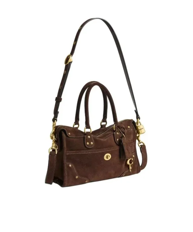 Coach x Jennifer Lopez Dempsey Rhyder Studded Shoulder Bag, photo 2 of 4 from SENSER