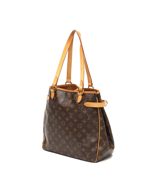Louis Vuitton Monogram Batignolles Vertical Tote Bag in Coated canvas from A Retro Tale, photo 3 of 10