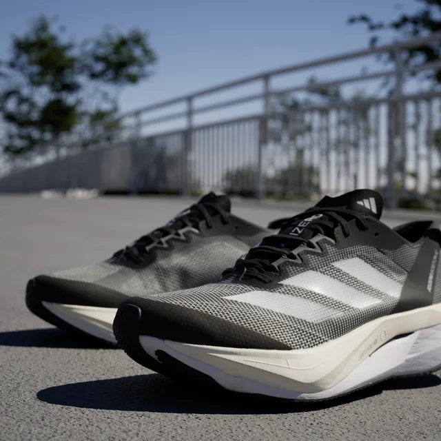 Adidas Adizero Boston 12 Running Shoes in Black, photo 6 of 7 from adidas (US)