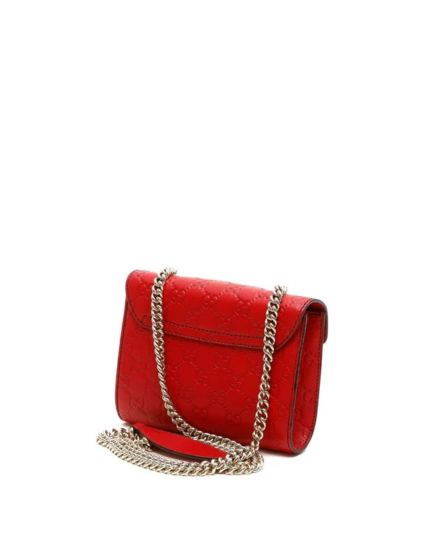 Gucci Mini Emily Guccissima Crossbody Bag in Leather from A Retro Tale, photo 3 of 7