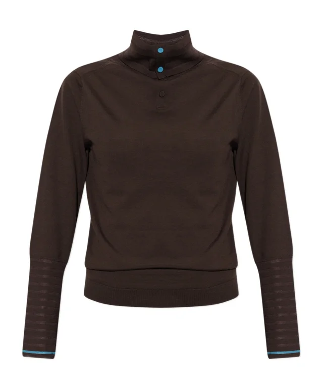 Paul Smith Buttoned Turtleneck Knitted Sweater from SENSER, photo 1 of 1