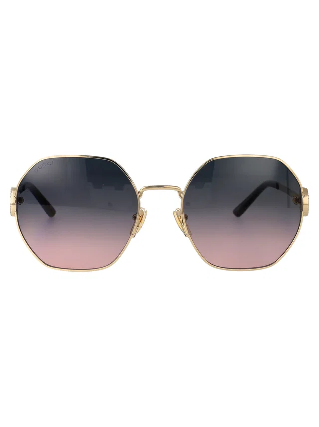 Gucci Gg2046s Sunglasses — Gold Metal in Gold from HEWI