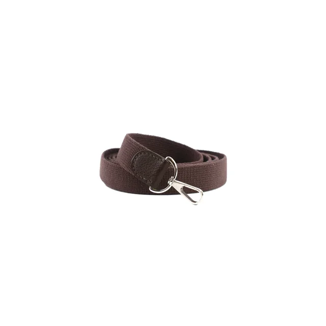Hermès Bag Strap Brown in Brown Canvas from The Purse Affair