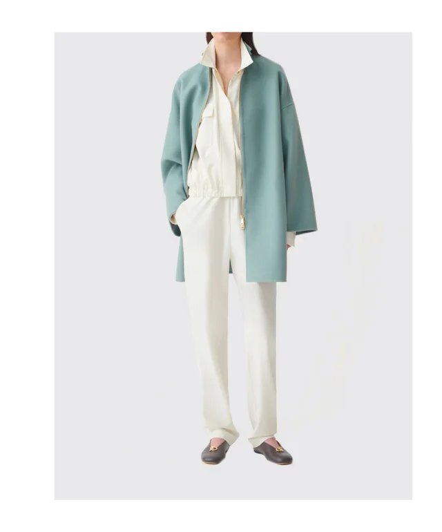 Fabiana Filippi Long-sleeve casual jacket with patch pockets, photo 2 of 4 from SENSER